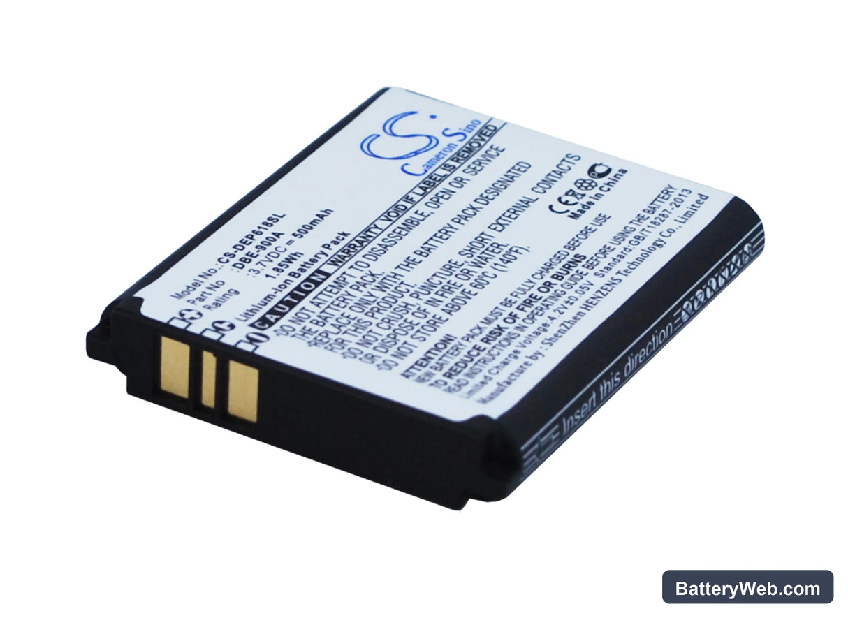 Doro Phoneeasy 618 Replacement Battery, 3.7V, 500mAh, Li-ion 2