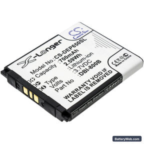 Doro Liberto 650 Replacement Battery, 3.7V, 700mAh, Li-ion 1