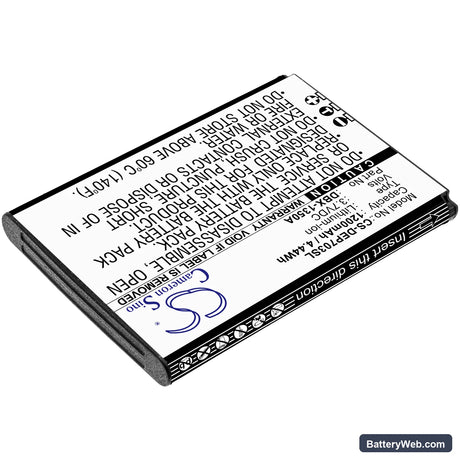 Doro 7030 Replacement Battery, 3.7V, 1200mAh, Li-ion 2