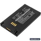 Tellermate T-iX Replacement Battery, 3.7V, 900mAh, Li-ion 1