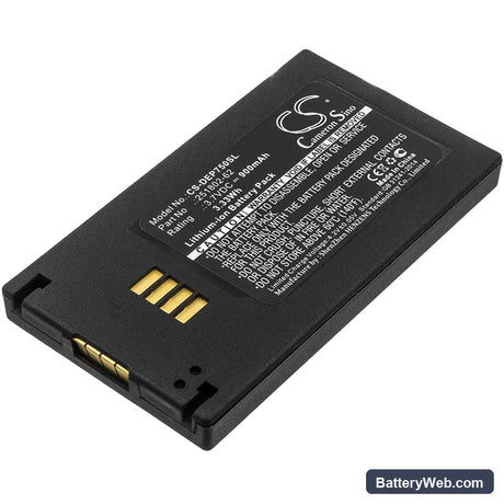 Tellermate T-iX Replacement Battery, 3.7V, 900mAh, Li-ion 1