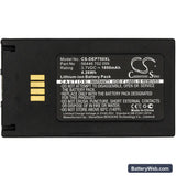 Vokkero GUARD CHX1 Replacement Battery, 3.7V, 1800mAh, Li-ion 3