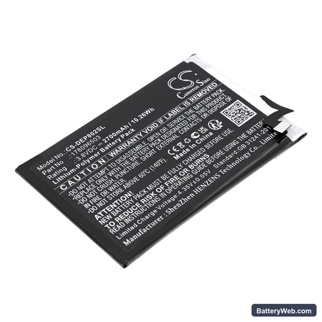 Doro 8020X LTE Replacement Battery, 3.8V, 2700mAh, Li-Polymer 1