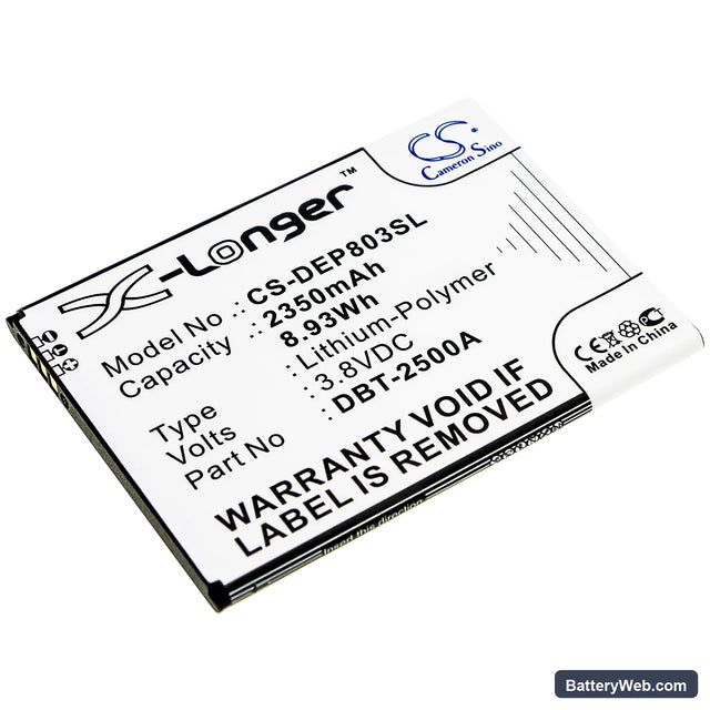 Doro 8035 Replacement Battery, 3.8V, 2350mAh, Li-Polymer 1