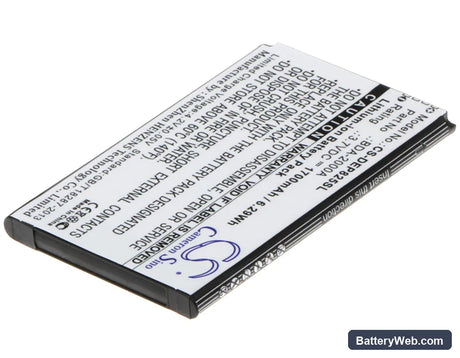 Doro Liberto 825 Replacement Battery, 3.7V, 1700mAh, Li-ion 2