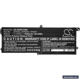 Dell ALWA51M-D1746B Replacement Battery, 11.4V, 7850mAh, Li-Polymer 3