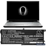 Dell ALWA51M-D1746B Replacement Battery, 11.4V, 7850mAh, Li-Polymer 5