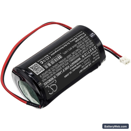 Pyronix Enforcer Deltabell Siren Alarm Replacement Battery, 3.6V, 14500mAh, Li-SOCl2 2