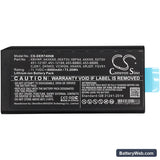 Dell Latitude 14 Rugged 7404 Replacement Battery, 11.1V, 6600mAh, Li-ion 3