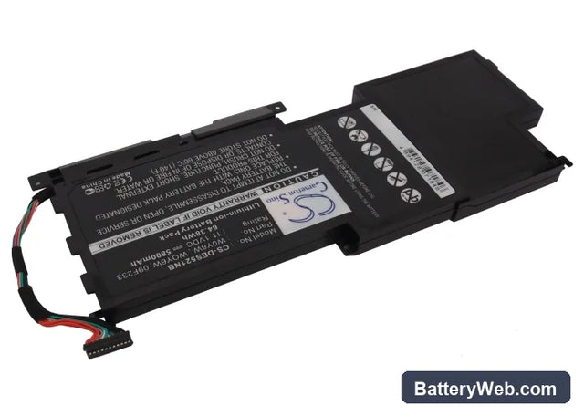 Dell XPS 15-L521x Replacement Battery, 11.1V, 5800mAh, Li-Polymer 1