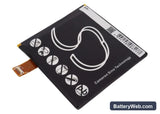 Dell Streak 7 Replacement Battery, 3.7V, 2800mAh, Li-Polymer 3