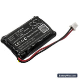 Educator ET-300Receiver Replacement Battery, 3.7V, 300mAh, Li-Polymer 1