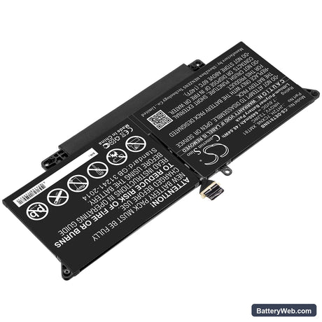 Dell Latitude 7410 2-in-1 Replacement Battery, 7.6V, 6400mAh, Li-Polymer 2