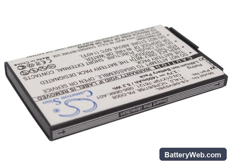 Dell Venue Replacement Battery, 3.7V, 1400mAh, Li-ion 2