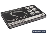 Dell Venue Replacement Battery, 3.7V, 1400mAh, Li-ion 3