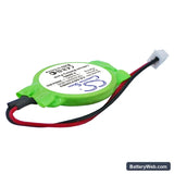 Getac W130 Replacement Battery, 3V, 200mAh, Lithium 2