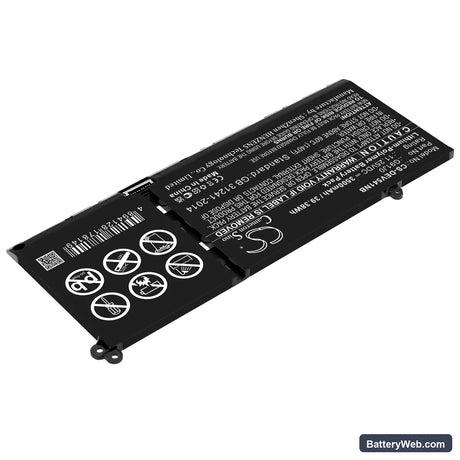 Dell Vostro 3511 Replacement Battery, 11.25V, 3500mAh, Li-Polymer 2