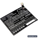 Dell Venue 8 Pro 5855 Replacement Battery, 3.8V, 5100mAh, Li-Polymer 1