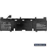 Dell Alienware 13 R2 Replacement Battery, 15.2V, 3100mAh, Li-ion 3