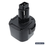 DeWalt DC750KA Replacement Battery, 9.6V, 1500mAh, Ni-MH 1