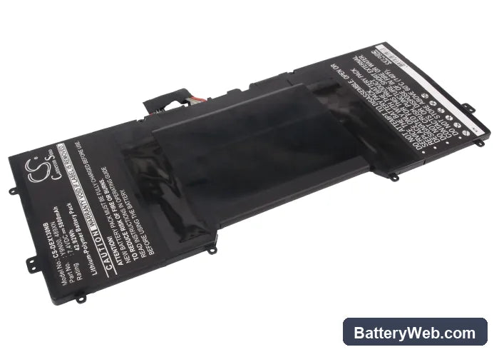 Dell XPS 13 Replacement Battery, 7.4V, 5800mAh, Li-Polymer 1