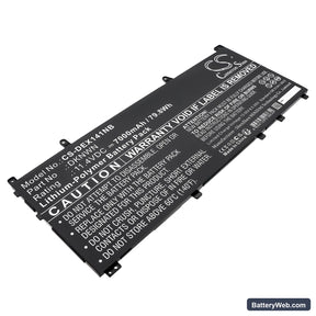 Dell Alienware X14 R1 Replacement Battery, 11.4V, 7000mAh, Li-Polymer 1