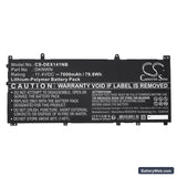 Dell Alienware X14 R1 Replacement Battery, 11.4V, 7000mAh, Li-Polymer 5