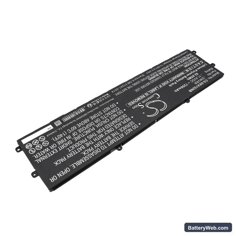 Dell X15 R2 WNR2X15CTO40S Replacement Battery, 11.4V, 7250mAh, Li-ion 2