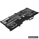 Dell XPS 13-9365-D6801TS Replacement Battery, 7.6V, 5850mAh, Li-Polymer 2