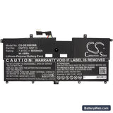 Dell XPS 13-9365-D6801TS Replacement Battery, 7.6V, 5850mAh, Li-Polymer 3