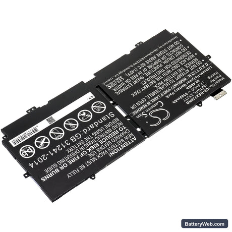 Dell XPS 13 7390 Replacement Battery, 7.6V, 6500mAh, Li-Polymer 2