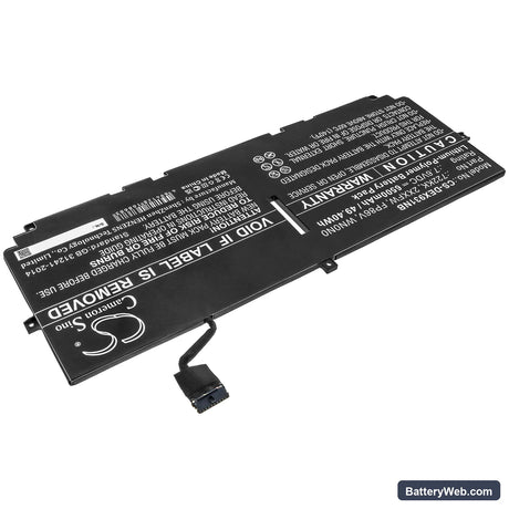 Dell XPS 13 9300 Replacement Battery, 7.6V, 6500mAh, Li-Polymer 2