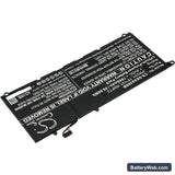 Dell XPS 13 9360 Replacement Battery, 7.6V, 7850mAh, Li-Polymer 2