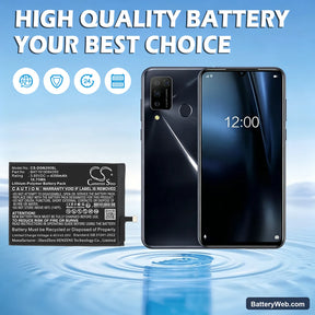 Doogee N20 Replacement Battery, 3.85V, 4350mAh, Li-Polymer 1