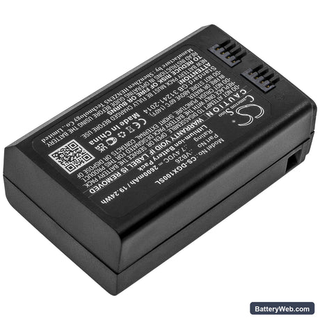 GODOX V1 Replacement Battery, 7.4V, 2600mAh, Li-ion 2