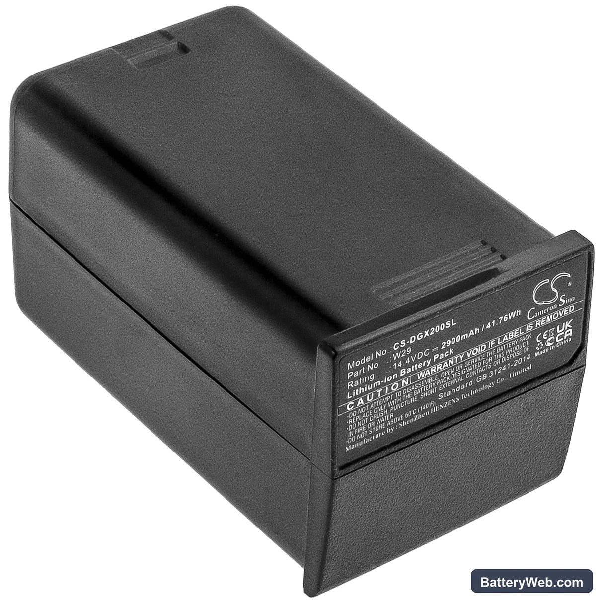 GODOX AD200 Replacement Battery, 14.4V, 2900mAh, Li-ion 1