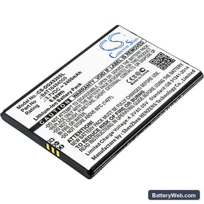 Doogee X5 Max Pro Replacement Battery, 3.7V, 2400mAh, Li-ion 1