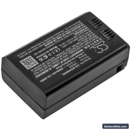 GODOX V860III Replacement Battery, 7.4V, 3000mAh, Li-ion 2