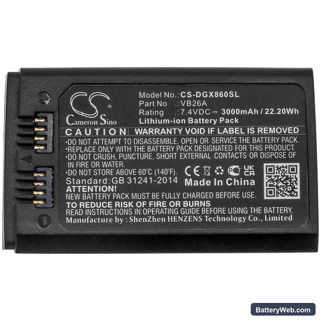 GODOX V860III Replacement Battery, 7.4V, 3000mAh, Li-ion 3