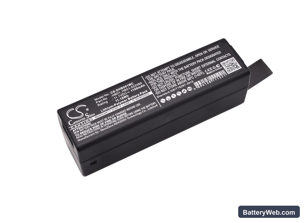 DJI Osmo Replacement Battery, 11.1V, 1100mAh, Li-Polymer 1