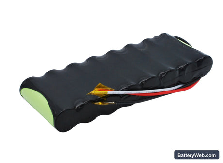 Datex Ohmeda Pulse Oximeter Biox 3770 Replacement Battery, 9.6V, 2500mAh, Ni-MH 4