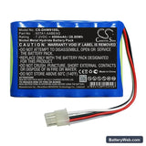 Endress+Hauser Prosonic Flow 91W Replacement Battery, 7.2V, 4000mAh, Ni-MH 3