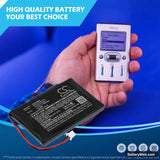 Dell Jukebox DJ 5GB Replacement Battery, 3.7V, 950mAh, Li-ion 6
