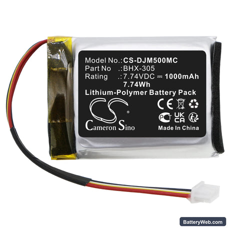 DJI OM5 Replacement Battery, 7.74V, 1000mAh, Li-Polymer 3