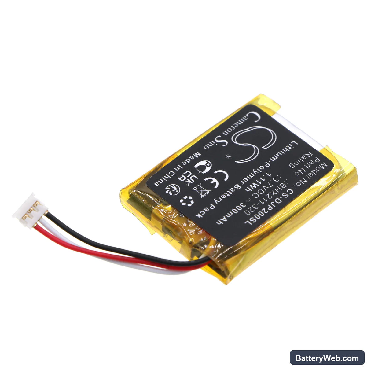 DJI Pocket 2 Replacement Battery, 3.7V, 300mAh, Li-Polymer 2