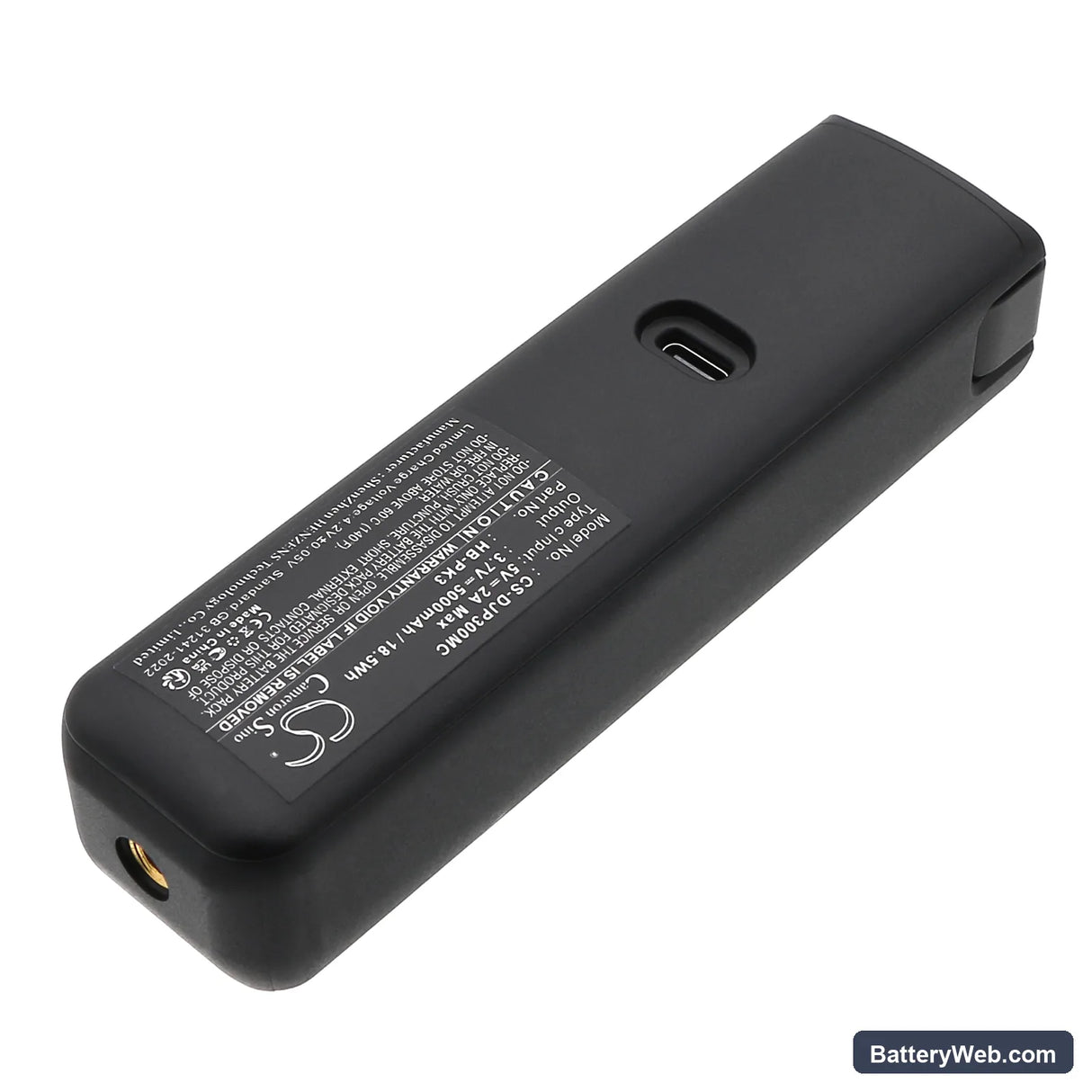 DJI Osmo Pocket 3 Battery Handle Replacement Battery, 3.7V, 5000mAh, Li-ion 2