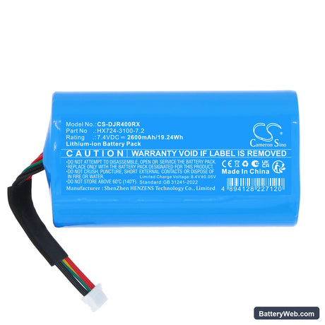 DJI Ronin RS4 Mini Replacement Battery, 7.4V, 2600mAh, Li-ion 3