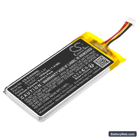 DJI MIC Mini Replacement Battery, 3.8V, 1950mAh, Li-Polymer 1