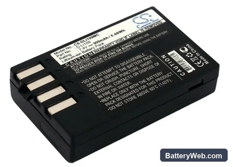 Pentax K-R Replacement Battery, 7.4V, 900mAh, Li-ion 1