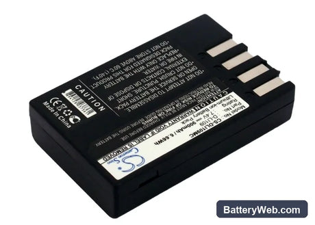 Pentax K-R Replacement Battery, 7.4V, 900mAh, Li-ion 2